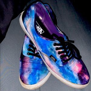 Galaxy print Vans